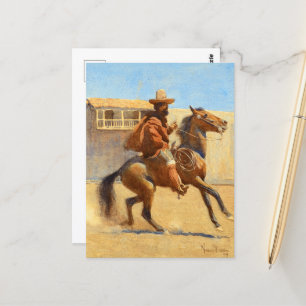 Ranchero of Old California by Maynard Dixon Postcard