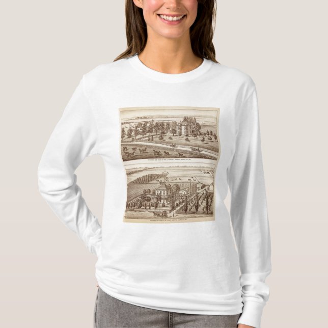 Ranches, Hanford, Cal T-Shirt (Front)