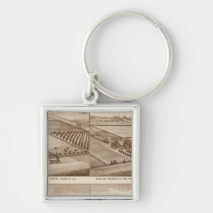 Ranches, Tulare Co, Cal 2 Key Ring