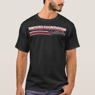 Rancho Cucamonga CA City Stripes T-Shirt