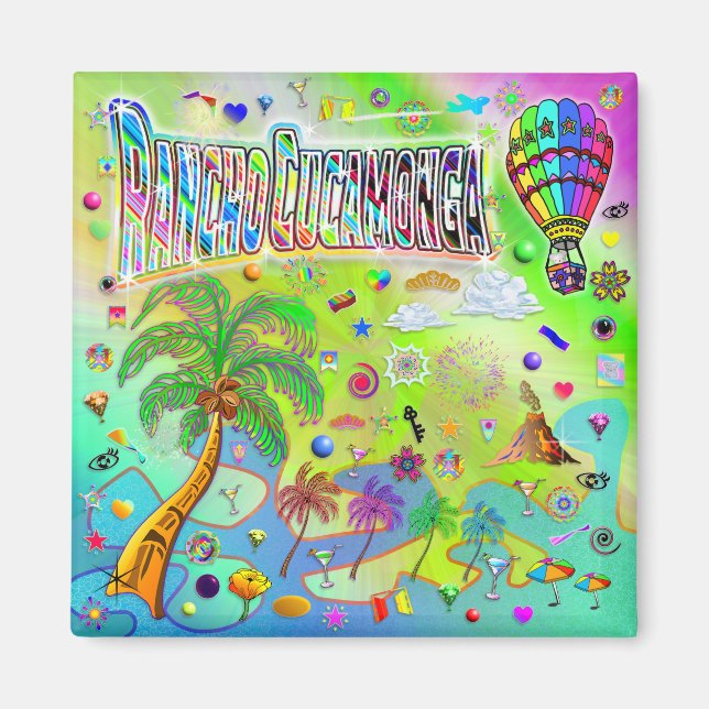 Rancho Cucamonga Timeless Melody Magnet (Front)
