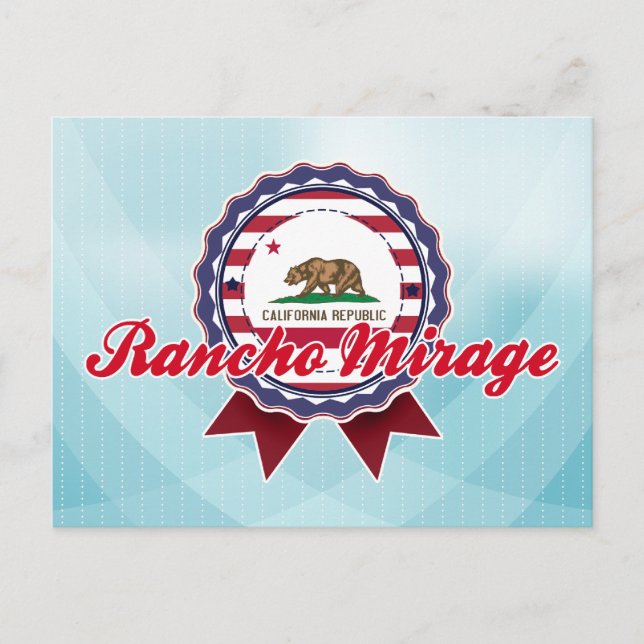 Rancho Mirage, CA Postcard (Front)