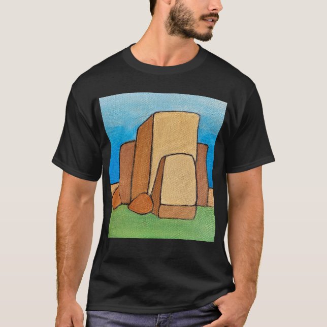 Ranchos de Taos: Original Design  T-Shirt (Front)