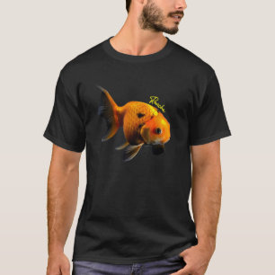 Ranchu Goldfish Fancy Goldfish Lovers Breeders Aqu T-Shirt