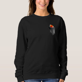 Ranchu Goldfish In Pocket Friends Fancy Goldfish P Sweatshirt