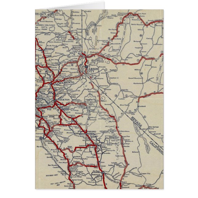 Rand McNally Junior Road Map California and Nevada (Front)