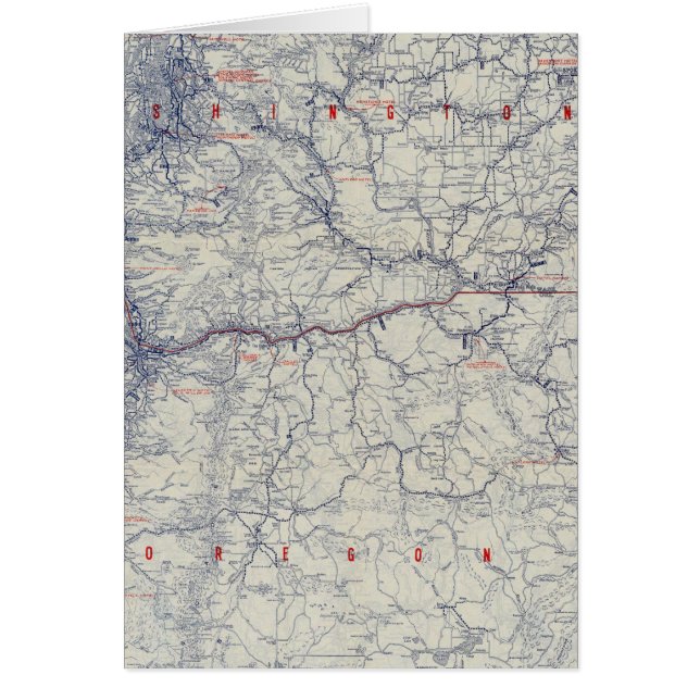 Rand McNally Official 1925 Auto Trails Map (Front)