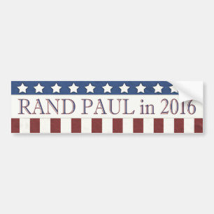 Rand Paul 2016 Stars and Stripes Bumper Sticker