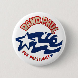 Rand Paul for President 2016 6 Cm Round Badge