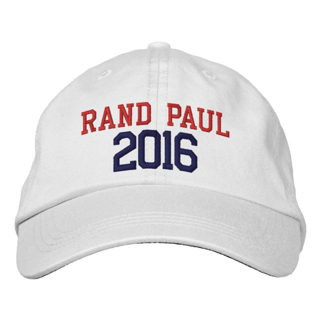 Rand Paul President 2016 Embroidered Hat (Front)