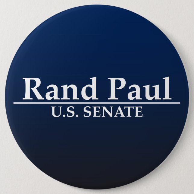 Rand Paul U.S. Senate 6 Cm Round Badge (Front)