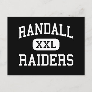 Randall - Raiders - High School - Amarillo Texas Postcard