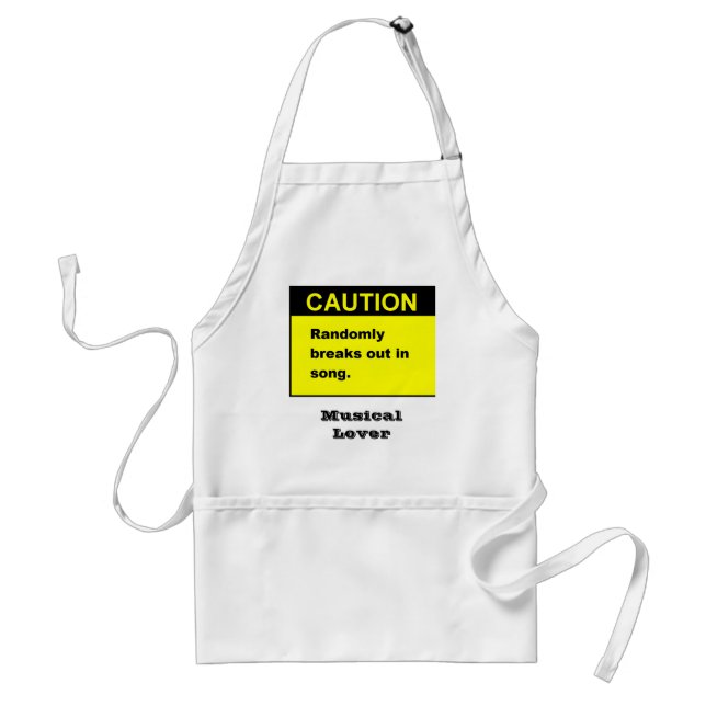 Randmon Song Standard Apron (Front)