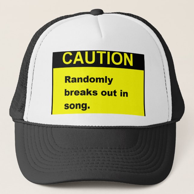 Randmon Song Trucker Hat (Front)