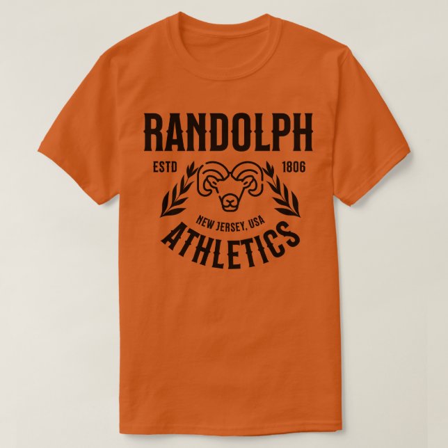Randolph Athletics 1 T-Shirt (Design Front)