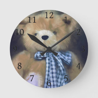 Randolph - Fuzzy Wuzzy Round Clock