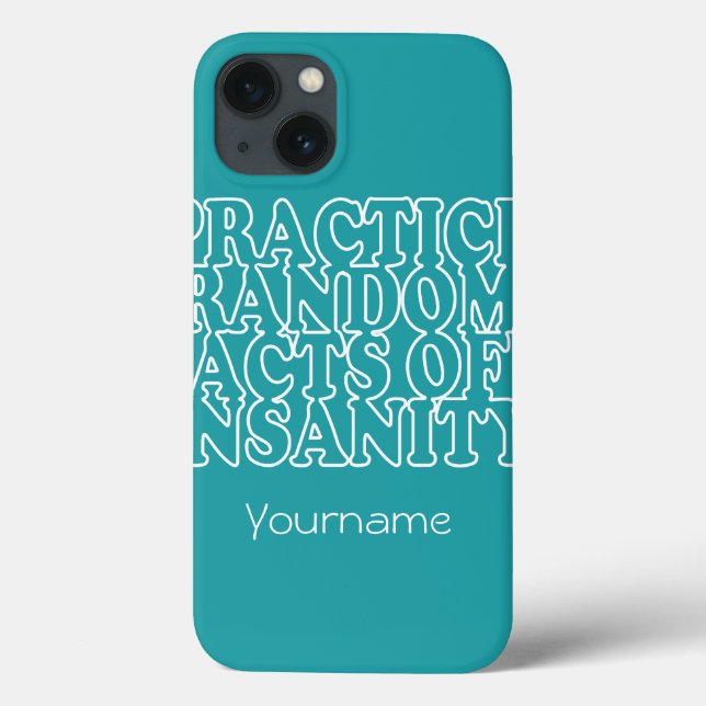Random Acts of Insanity custom cases (Back)
