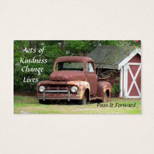 Random Acts of Kindness Cards - The Truck