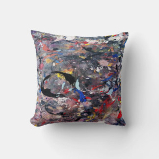 random art cushion