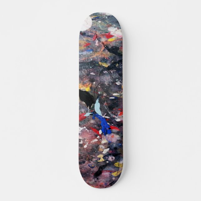 random art skateboard (Front)