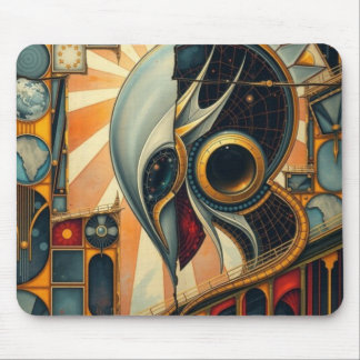 Random Cosmic Avenger Mouse Pad