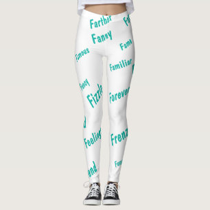 Random F Words Leggings