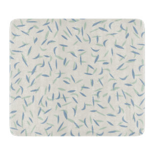 Random Flecks, Specks, Sage Green, Dusty Blue  Cutting Board