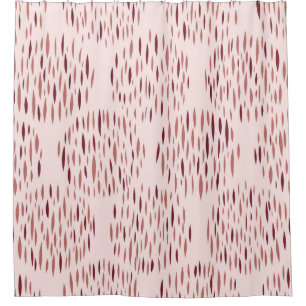 Random geometric background. Seamless pattern. Vin Shower Curtain