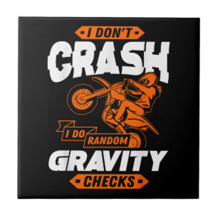 Random Gravity Checks - Motocross & Dirt Bike Tile