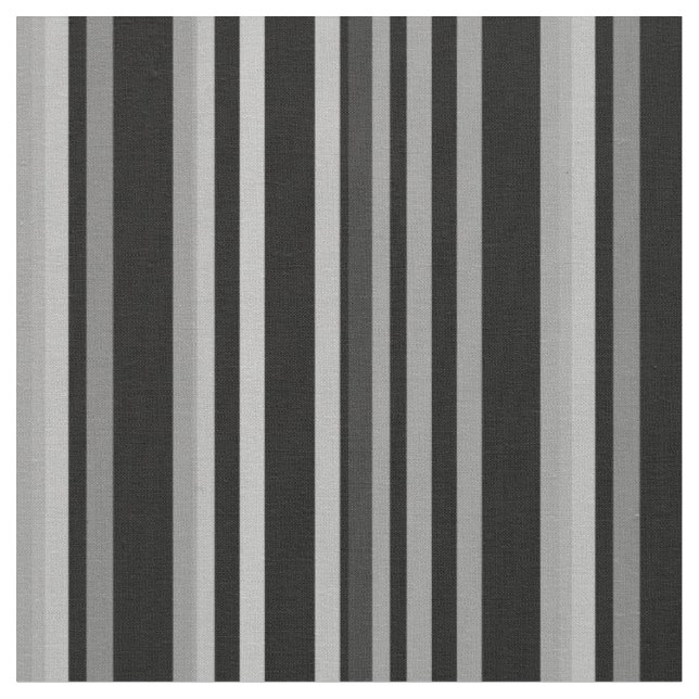 random gray and black stripes fabric (Close Up)