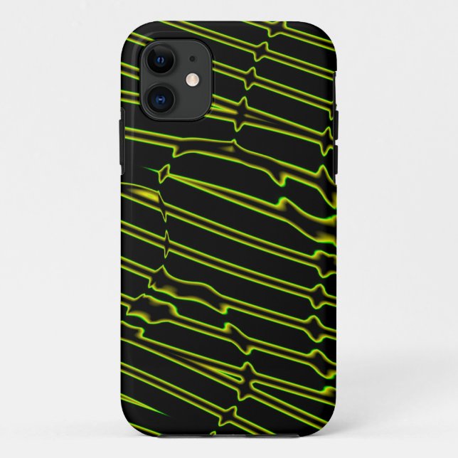 Random Green Case-Mate iPhone Case (Back)