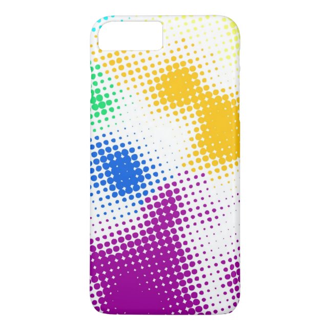 Random halftone colourful background Case-Mate iPhone case (Back)
