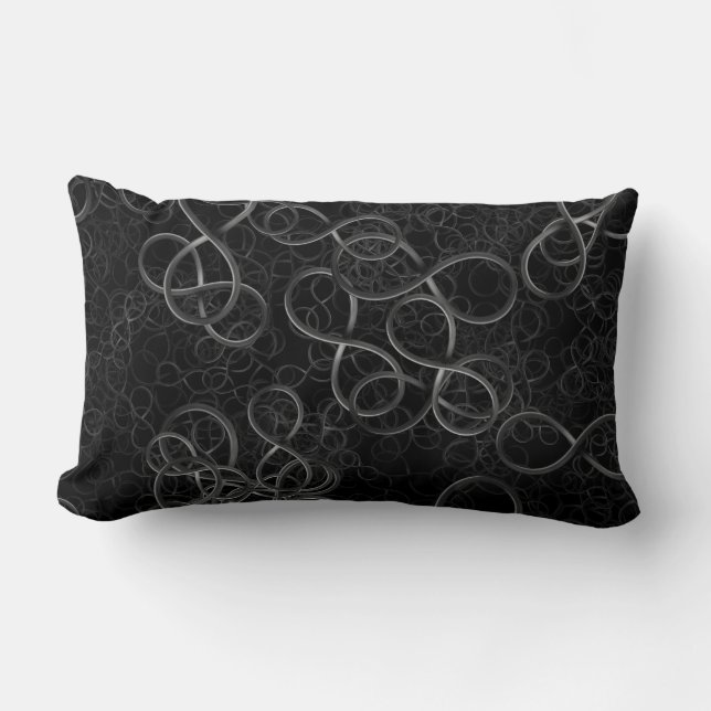 Random Infinity Symbol | Nerd Lumbar Cushion (Front)
