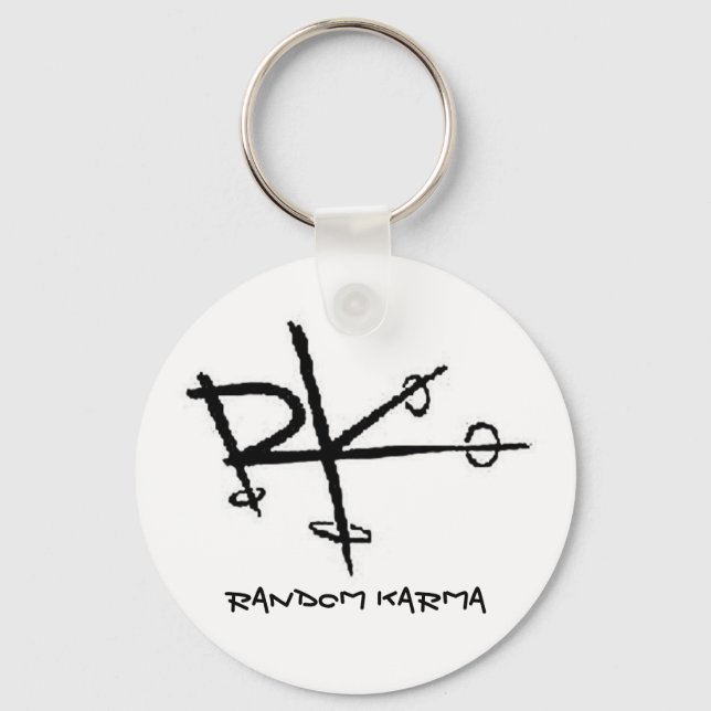 Random Karma Key Ring (Front)