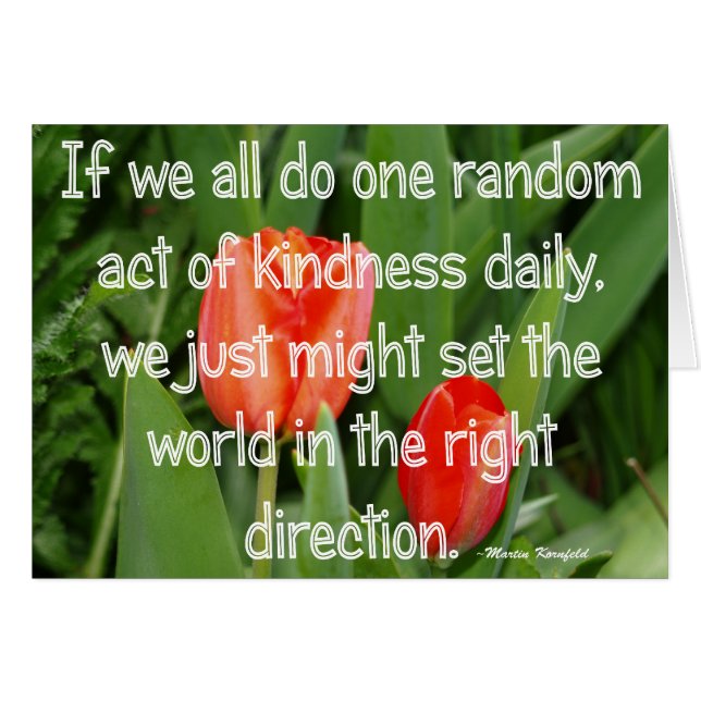 Random Kindness (Front Horizontal)