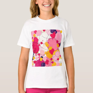 "Random Love Thoughts" - Colourful Abstract T-Shirt