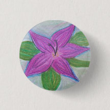random purple flower button