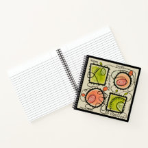 Random Scribbles Notebook 8-1/2" Sq.