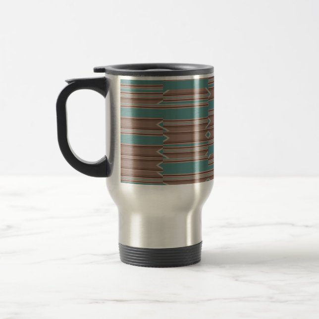Random Shifts Travel Mug Commuter Cup (Left)