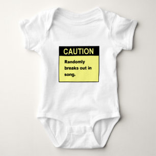 Random Song Baby Bodysuit