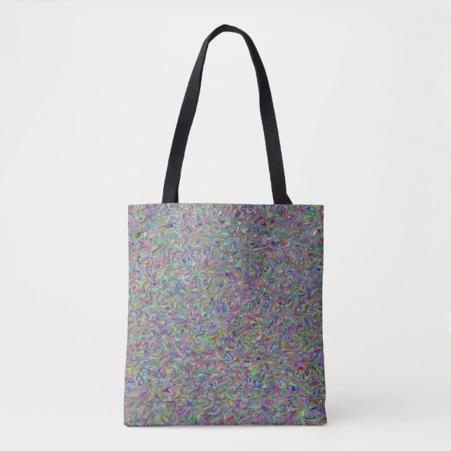 Random Swirl Medium Tote Bag (Front)