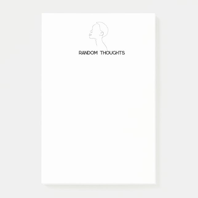 Random Thoughts Post-it Notes (Front)