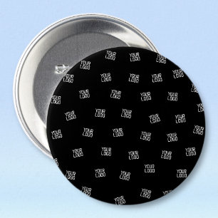 Randomly Arranged Design, Business Logo or Image 7.5 Cm Round Badge