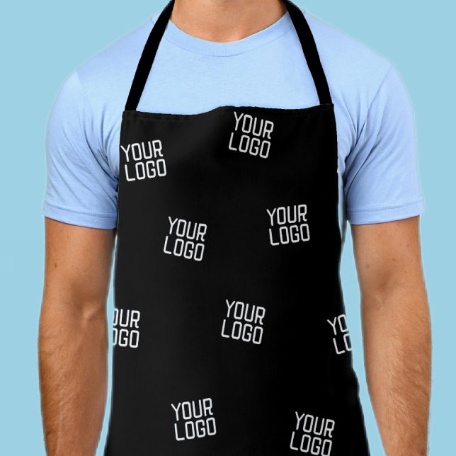 Randomly Arranged Design, Business Logo or Image Apron (Creator Uploaded)