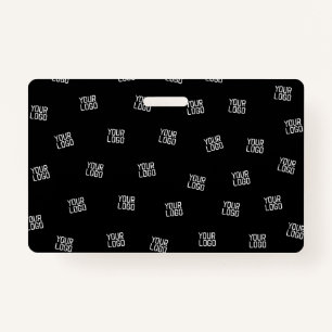 Randomly Arranged Design, Business Logo or Image ID Badge