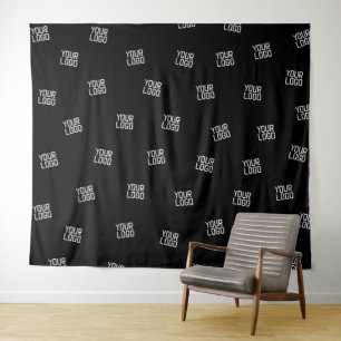 Randomly Arranged Design, Business Logo or Image Tapestry