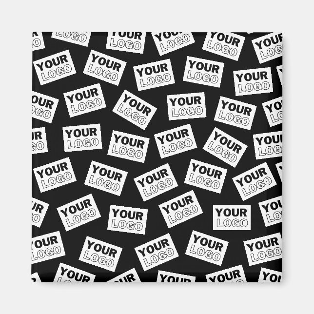 Randomly Placed Look for Your Logo or Any Photo Magnet (Front)