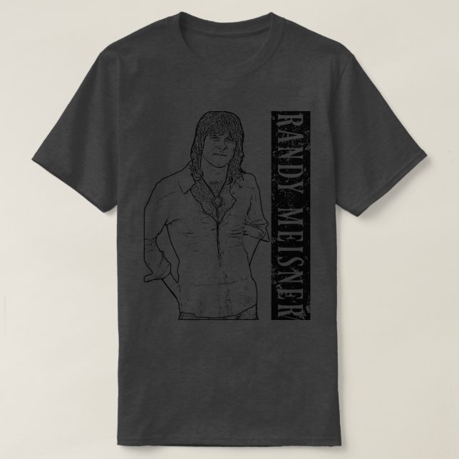 Randy Meisner Bass T-Shirt (Design Front)