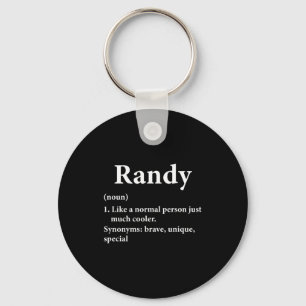 Randy Name Definition Funny D  Key Ring