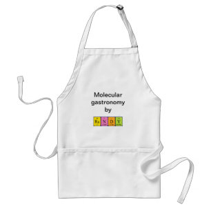 Randy periodic table name apron